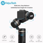 جيمبل مانع اهتزاز لكاميرات جوبرو FeiyuTech Feiyu G6 بثلاث محاور لكاميرات الاكشن Gopro Hero 8 7 6 5 Sony RX0 Xiao Yi 4k - الصورة 5