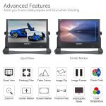 شاشة مونيتور SEETEC ATEM156 بحجم 15.6 للبث المباشر مع سويتشر ATEM Mini مع مداخل ومخارج 4 HDMI - الصورة 4