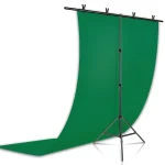 خلفية تصوير قماش مع حامل T ستاند 2m*2m لاستديو التصوير والكروما