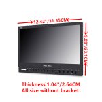 ⁦مونيتور Seetec 4K133-9HSD-192 للبث المباشر 4K⁩ - الصورة ⁦5⁩