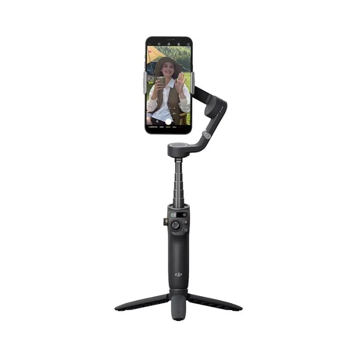 جيمبل مانع اهتزاز DJI Osmo Mobile 6 مع عصا سيلفي قابلة للتمدد لهواتف ايفون و اندرويد - Image 3