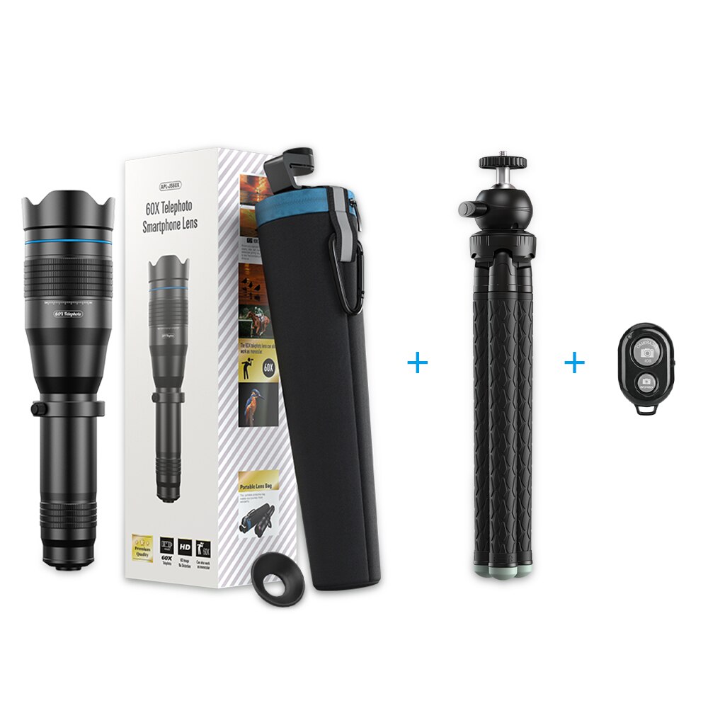 With tripod Remote