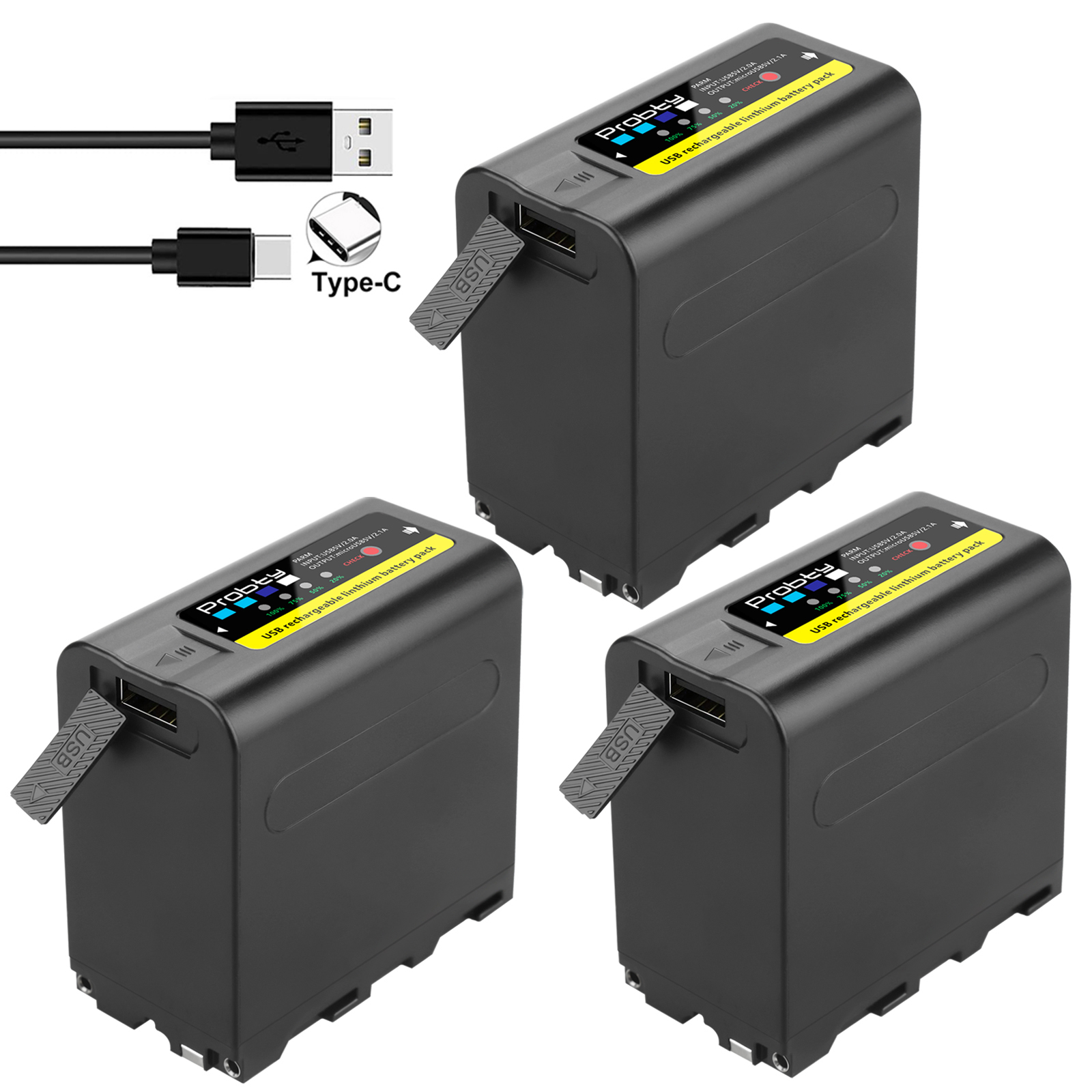 3 Batteries