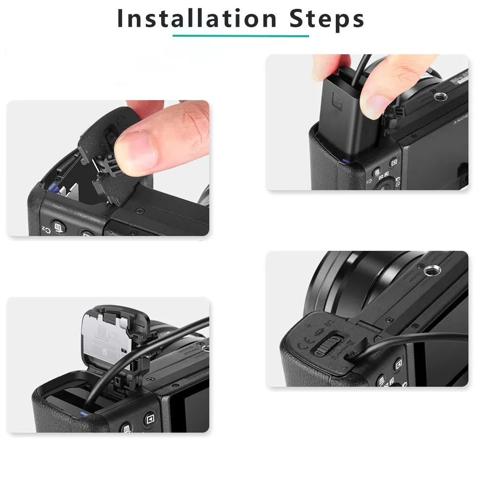 ⁦بطارية دومي NP-FW50 مأخذ usb لكاميرات سوني⁩ - الصورة ⁦6⁩