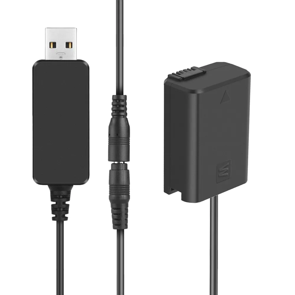 ⁦بطارية دومي NP-FW50 مأخذ usb لكاميرات سوني⁩ - الصورة ⁦1⁩