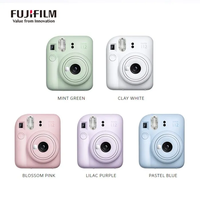 ⁦كاميرا Fujifilm Instax Mini 12 2023 الفورية الجديدة متعددة الألوان⁩ - الصورة ⁦6⁩
