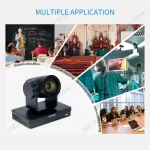 ⁦كاميرا FEELWORLD UHD4K12X 4K PTZ USB POE 12X زووم بصري AI تتبع تلقائي مخرجات فيديو متعددة⁩ - الصورة ⁦4⁩
