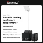 تلي برومبتر المحمول Desview TP200 مقاس 17 بوصة لكاميرات DSLR وiPad والهواتف الذكية مثالي لتسجيل المقابلات - Image 2