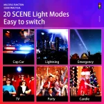 ضوء W140 LED RGB للتصوير الفوتوغرافي و الفيديو من Xria - Image 5