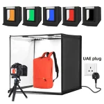 لايت بوكس إضاءة لاستوديو التصوير PULUZ 60×60 مع 6 خلفيات بألوان مختلفة
