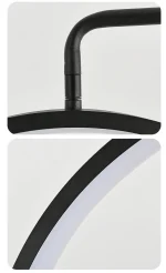 ⁦مصباح LED عصري HD-M8X من Xria بقوة 50 واط على شكل نصف قمر قابل للتعتيم 3000K-6000K للإضاءة الأرضية في صالونات التجميل التاتو الرموش والمكياج⁩ - الصورة ⁦15⁩