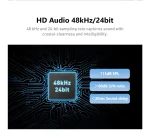 ⁦ميكروفون لاسلكي LUUCCO AirWave K1 بمنفذ USB-C للهواتف المحمولة ميكروفون لافالير للفلوغات والمقابلات والبث المباشر⁩ - الصورة ⁦9⁩