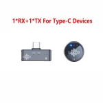 ⁦ميكروفون لاسلكي LUUCCO AirWave K1 بمنفذ USB-C للهواتف المحمولة ميكروفون لافالير للفلوغات والمقابلات والبث المباشر⁩ - الصورة ⁦14⁩