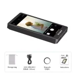 ⁦شاشة Kingma VL PH02 Max Magnetic Vlog Selfie Monitor لاستخدام الكاميرا الخلفية مع تقنية ماغسيف (Magsafe) مغناطيسية للآيفون والهواتف الذكية بنظام أندرويد (لون أسود)⁩ - الصورة ⁦4⁩