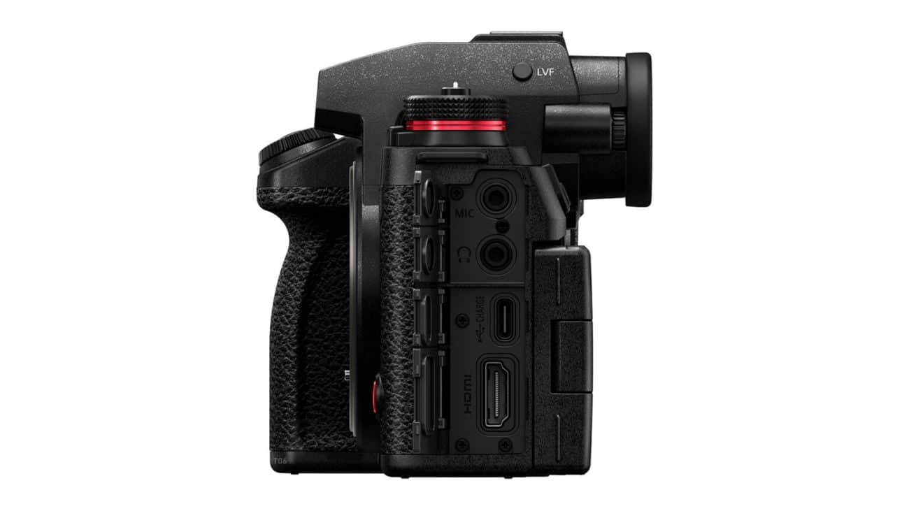 Panasonic LUMIX S1IIE I/O منافذ
