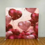 ⁦خلفية قماشية مشدودة Xria بحجم 3×3 أمتار (9.84 قدم) بطباعة من جهة واحدة مع جهة بيضاء، خلفية مستقيمة من قماش مشدود مناسبة للفوتوبوث، حفلات أعياد الميلاد، وحفلات الزفاف.⁩ - الصورة ⁦15⁩