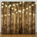 ⁦خلفية قماشية مشدودة Xria بحجم 3×3 أمتار (9.84 قدم) بطباعة من جهة واحدة مع جهة بيضاء، خلفية مستقيمة من قماش مشدود مناسبة للفوتوبوث، حفلات أعياد الميلاد، وحفلات الزفاف.⁩ - الصورة ⁦3⁩