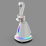 ⁦فوتوبوث روبوت من TechnoWhale بستة محاور (6 Axis Glambot) مزوّد بذراع آلي مع كاميرا، مخصص لحفلات الزفاف والفعاليات⁩ - الصورة ⁦3⁩